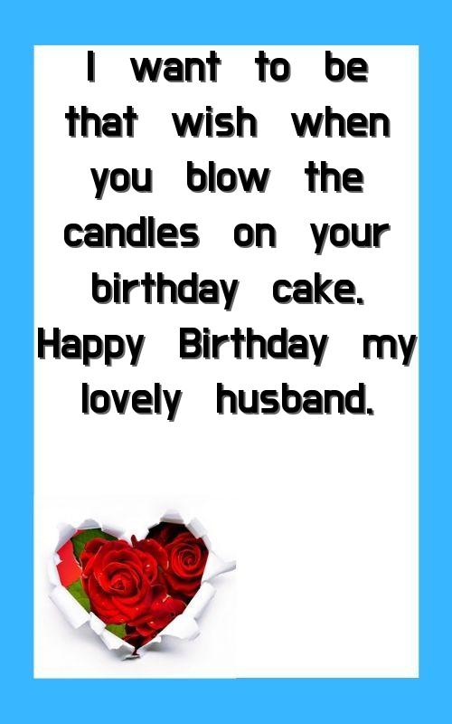 happy birthday dear husband status